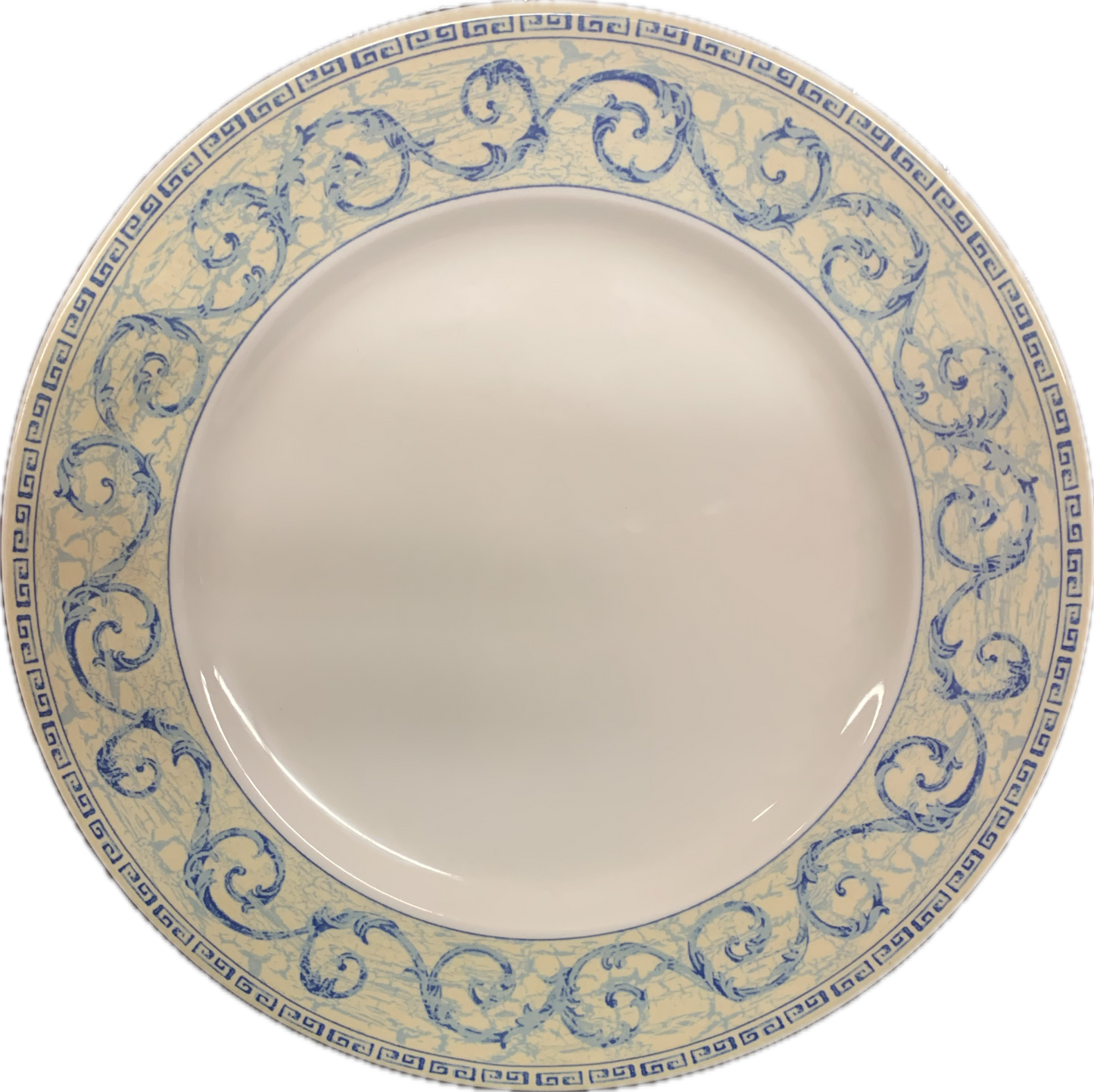 ROUND PLATE 31cm - ACANTHUS BLUE - JOHNSON BROTHERS