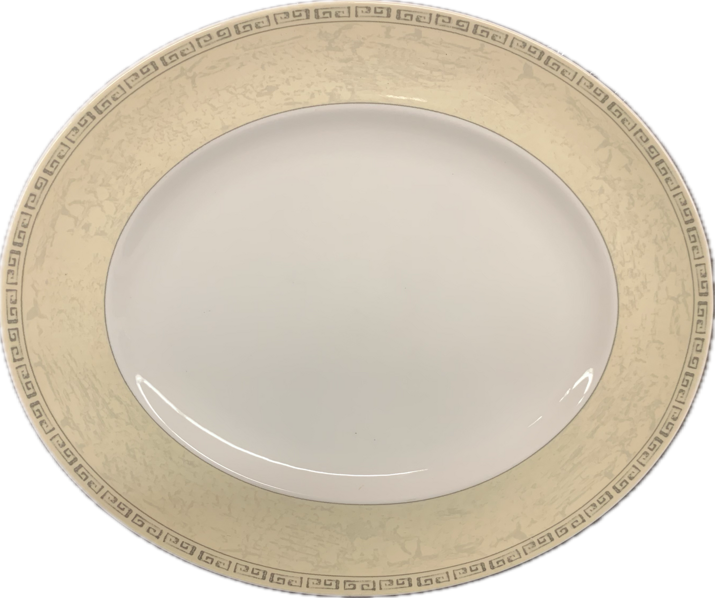 PLATTE OVAL 35cm - ACANTHUS CREAM - JOHNSON BROTHERS