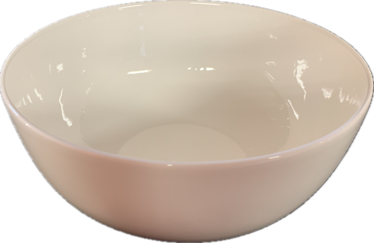 ROUND BOWL 20CM - WHITE CHINA - WEDGWOOD