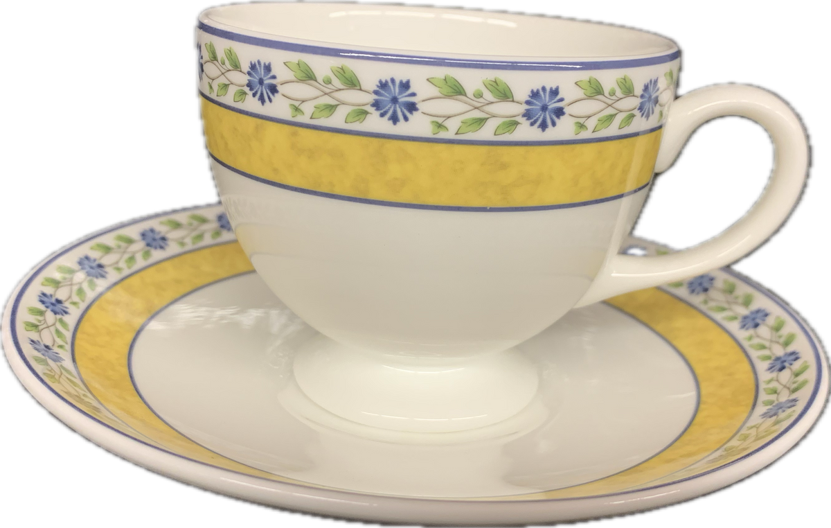 COFFEE CUP WITH SAUCER "LEIGH" MISTRAL
