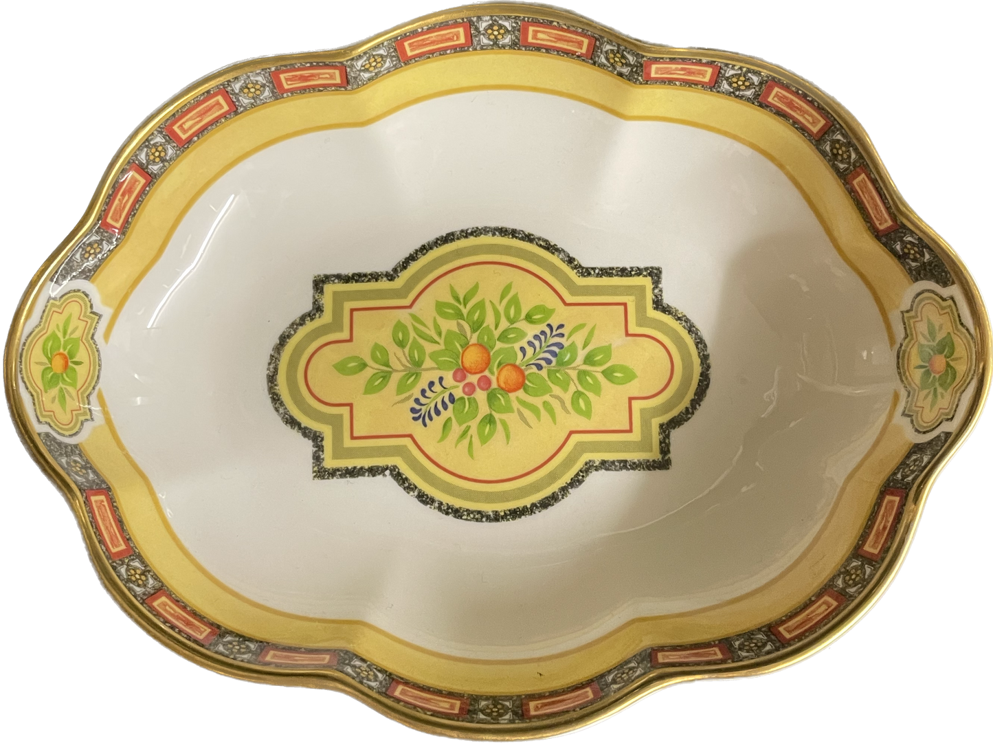 Oval bowl - Royal Worcester Versailles