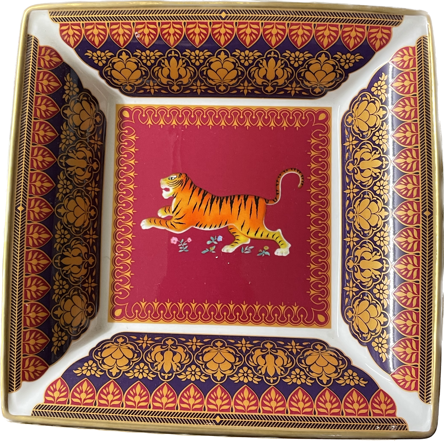 Square bowl - Royal Worcester Jaipur