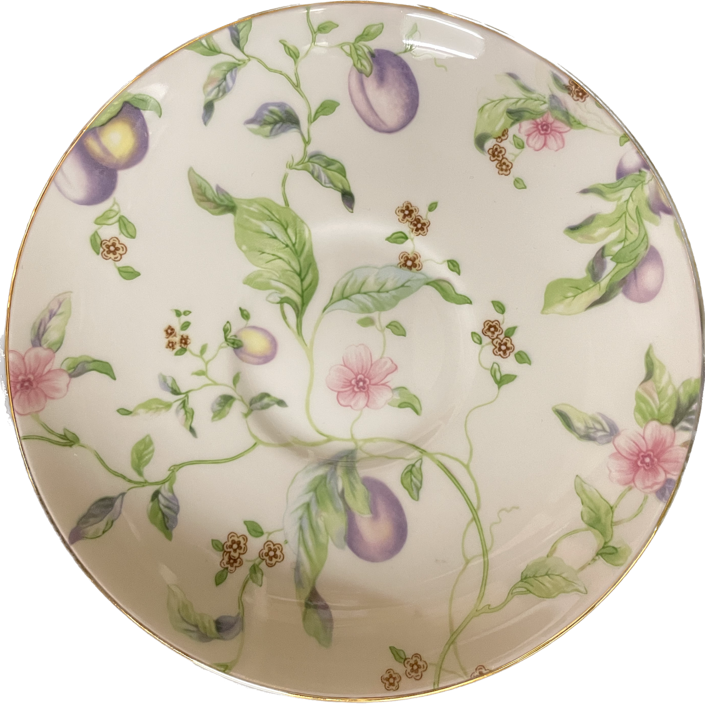 Kaffee/Tee Untertasse - Wedgwood Sweet Plum