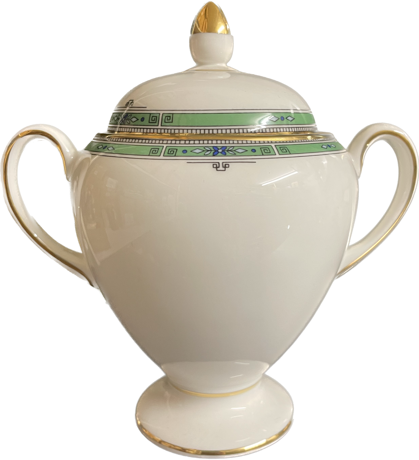 Sugar bowl - Wedgwood Jade
