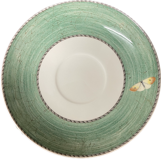 Frühstücks Untertasse grün - Wedgwood Sarah's Garden