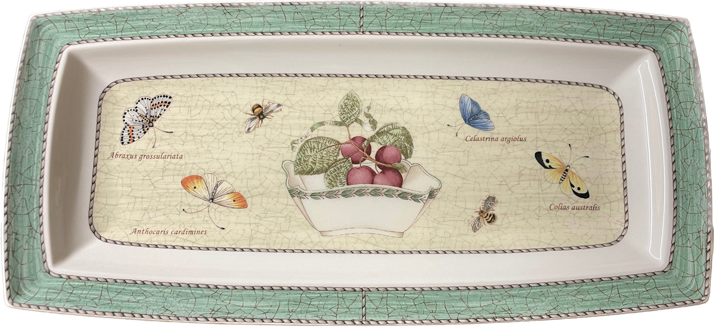 Sandwichplatte grün - Wedgwood Sarah's Garden