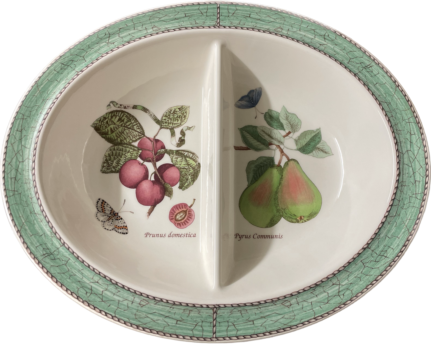 Schale geteilt grün - Wedgwood Sarah's Garden