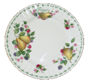 TELLER FLACH 20cm *PEARS