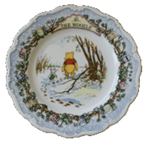 PLATE FLAT 20cm *THE WOOZLE