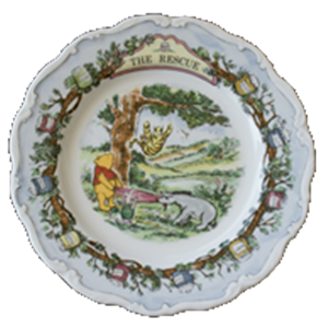 TELLER FLACH 20cm *THE RESCUE