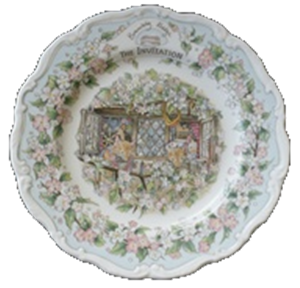 TELLER FLACH 20cm *INVITATION