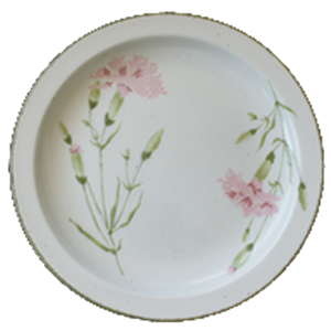 TELLER FLACH 26,5cm NELKE