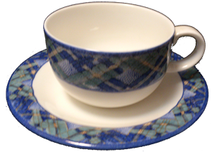 KAFFEETASSE M. U. GLENORA