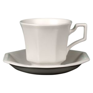 KAFFEETASSE M.U. - HERITAGE WEISS - JOHNSON BROTHERS