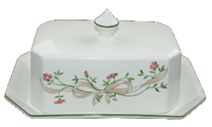 BUTTER DISH LARGE - ETERNAL BEAU - JOHNSON BROTHERS