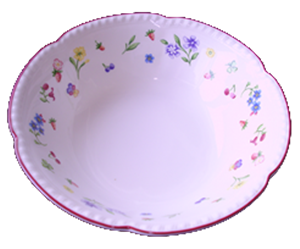 ROUND BOWL 23 CM * - FLEURETTE - JOHNSON BROTHERS