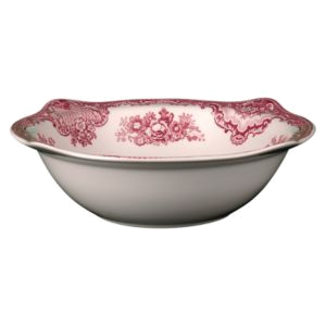 ROUND BOWL 26 CM - OLD BRITAIN CASTLES RED - JOHNSON BROTHERS