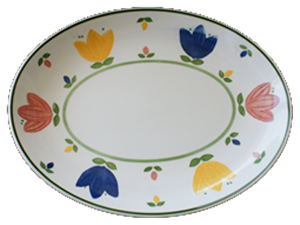 PLATTE OVAL 31cm *NICOLE