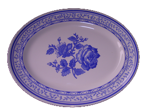 PLATTE OVAL 31cm * - CHELSEA ROSE - JOHNSON BROTHERS