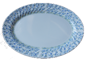 PLATE OVAL 31CM - JULIA - JOHNSON BROTHERS
