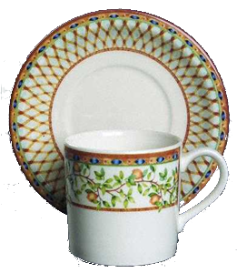 KAFFEETASSE M. U. LEMON TREE - LEMON TREE - JOHNSON BROTHERS