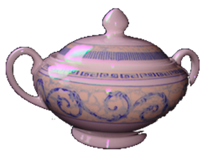 ZUCKERDOSE 0,35L - ACANTHUS CREAM - JOHNSON BROTHERS