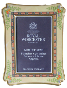 Bilderrahmen 20x15cm - Royal Worcester Versailles