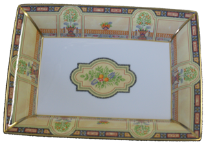 Schale rechteckig - Royal Worcester Versailles