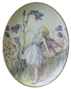 WALL PLATE “HAREBELL FAIRY”