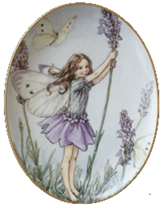 WANDTELLER "LAVENDER FAIRY"