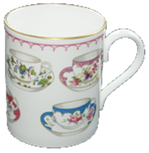 COFFEE MUG CUP/CUPS RED