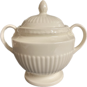 Sugar bowl - Wedgwood Edme Plain
