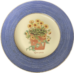 Dessertteller 20cm blau - Wedgwood Sarah's Garden