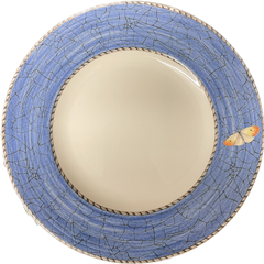 Dessertteller 18cm blau - Wedgwood Sarah's Garden
