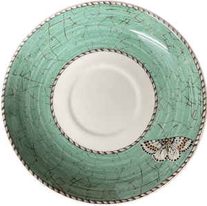 Kaffee/Tee Untertasse grün - Wedgwood Sarah's Garden