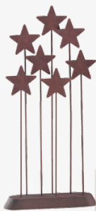 Metal Star Backdrop - Willow Tree Figur Enesco