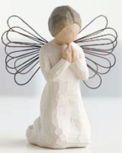 Angel Of Prayer - Willow Tree Angel Enesco