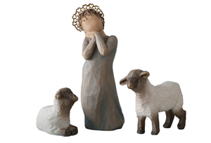 Little Shepherdess - Willow Tree Figure Enesco