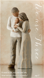 We Are Three - Willow Tree Figur Enesco