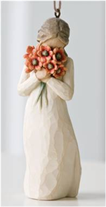 Surrounded By Love Ornament - Willow Tree Figur Enesco
