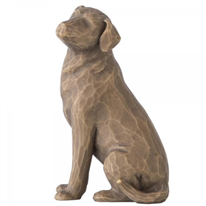 Love My Dog (Dark) - Willow Tree Figur Enesco