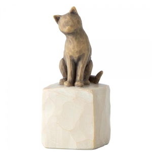 Love My Cat (Dark) - Willow Tree Figur Enesco