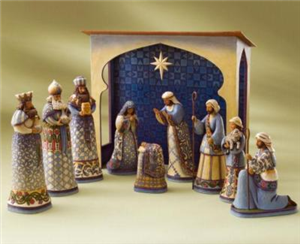 Mini Nativity (Set Of 10)