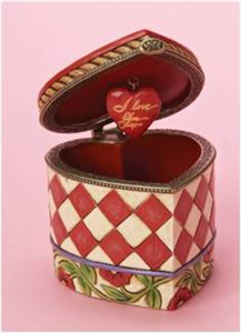 Look Inside Your Heart (Heart Hinged Box)