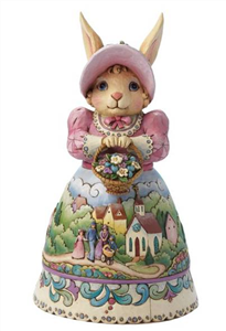 Every Bunny Rejoice (Easter Bunny With Church Scene)