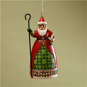 Santa With Cane