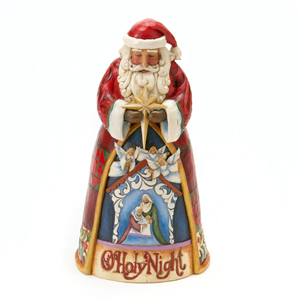 O' Holy Night (Santa With Nativity Scene)