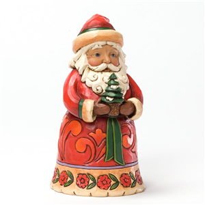 Christmas Cheer Given Here (Small Santa With Tree) N