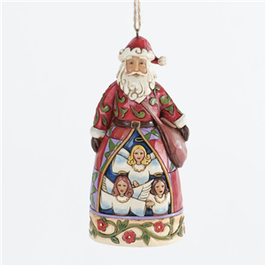 Hark! The Herald Santa Hanging Ornament