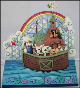 Faith Will Take Us Through The Storm (Noah's Ark Plaque)